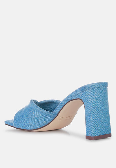 soft flirt twisted denim mid heel sandals#color_mid-blue