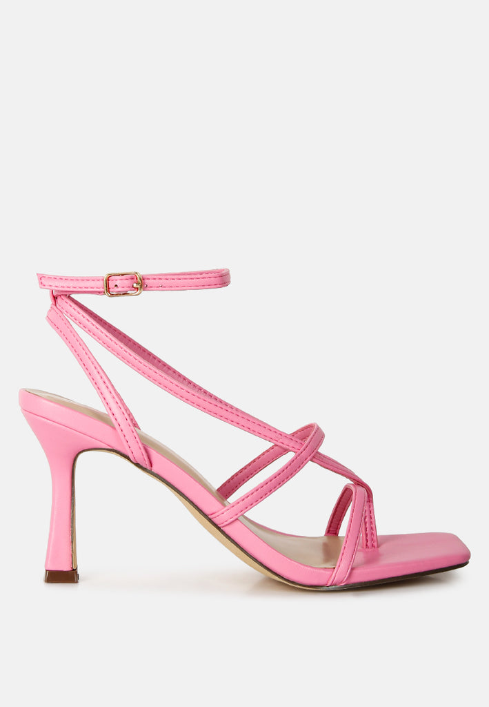 Buy Stalker Strappy Ankle Strap Sandals Online | London Rag USA