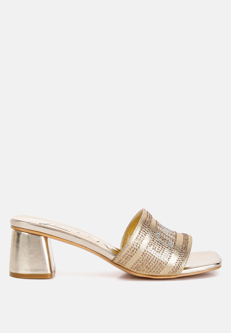 diamante embellished london sandals by rag#color_gold