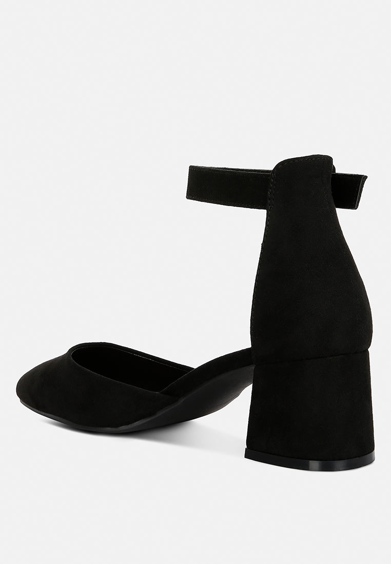 stroot mid block heel sandals#color_black