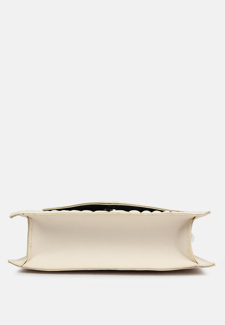 textured envelop sling bag#color_off-white