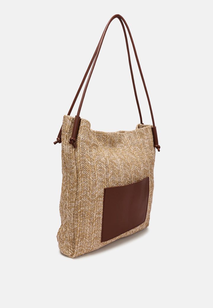 the boho tote bag by ruw#color_brown