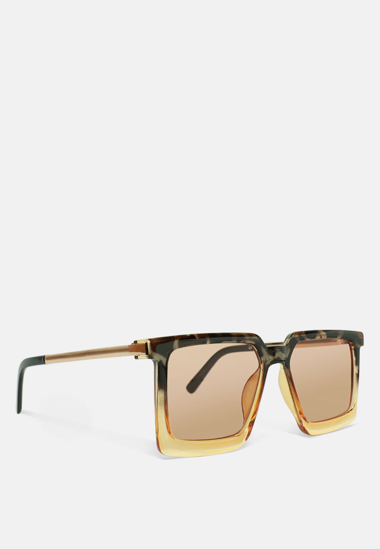 the pristine square sunglasses#color_brown-leopard