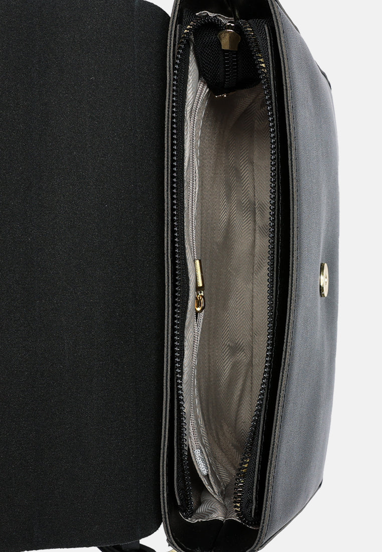 the unconventional flap bag by ruw#color_black