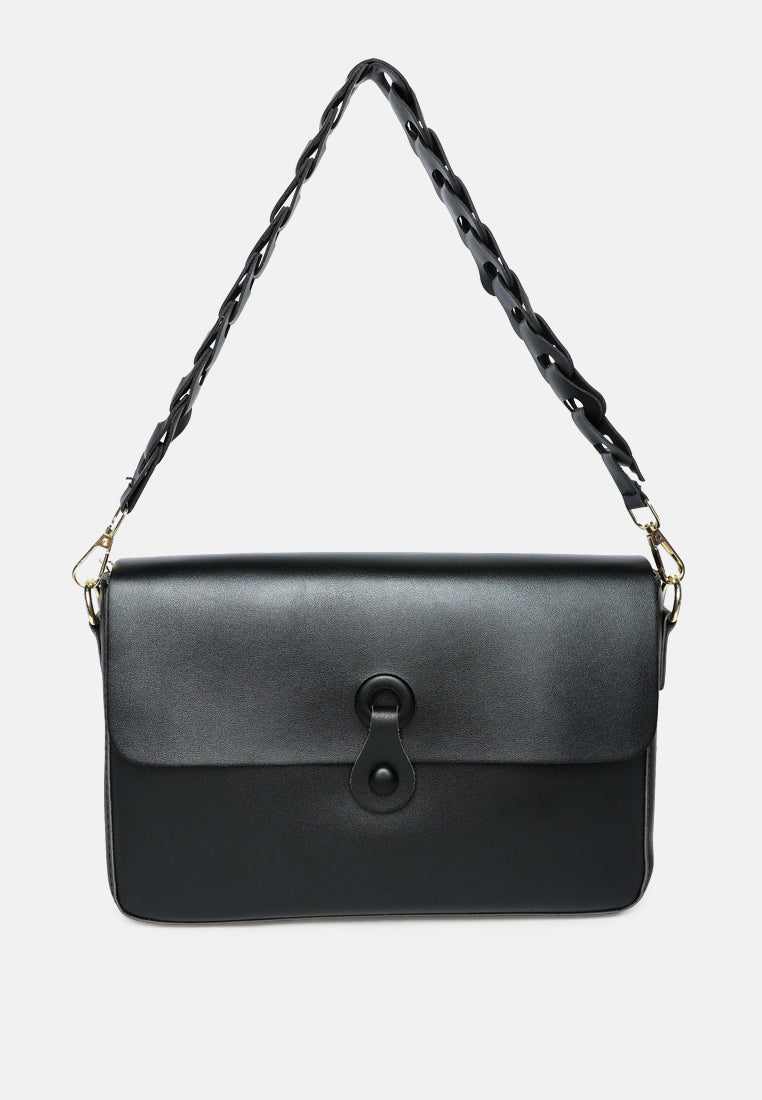 the unconventional flap bag by ruw#color_black