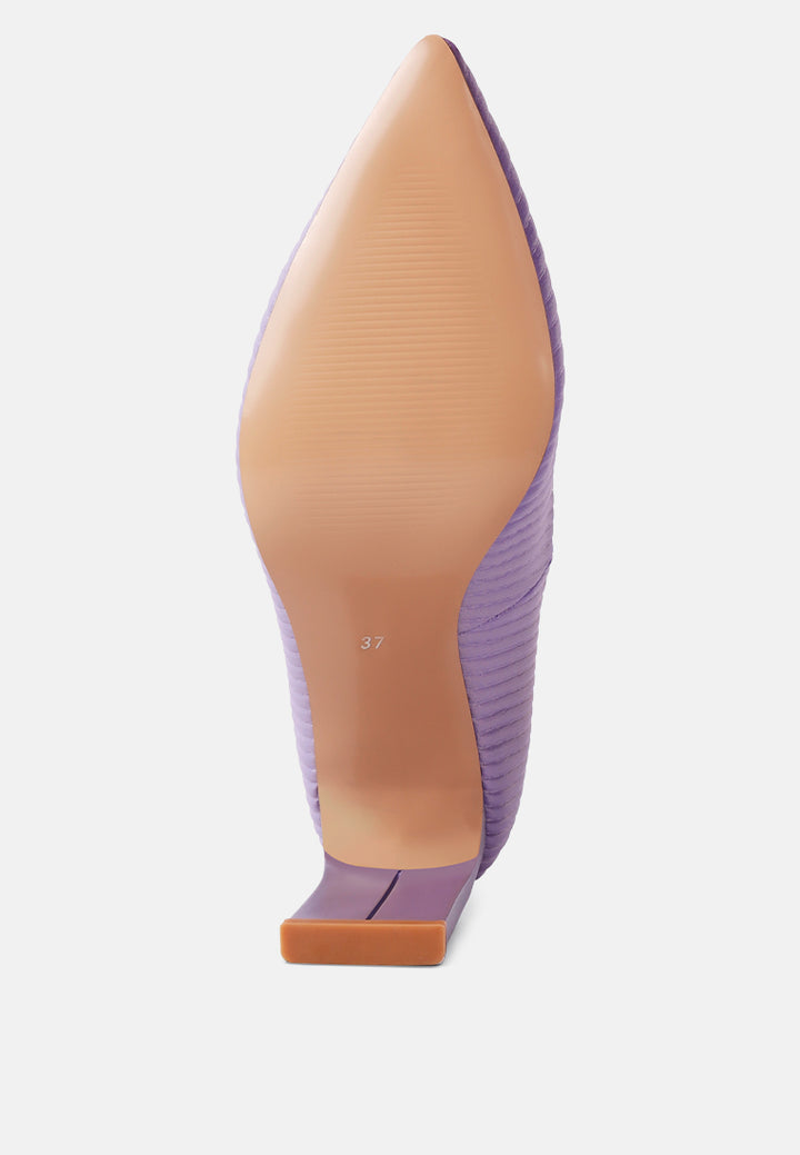 tickles italian block heeled sandals#color_purple