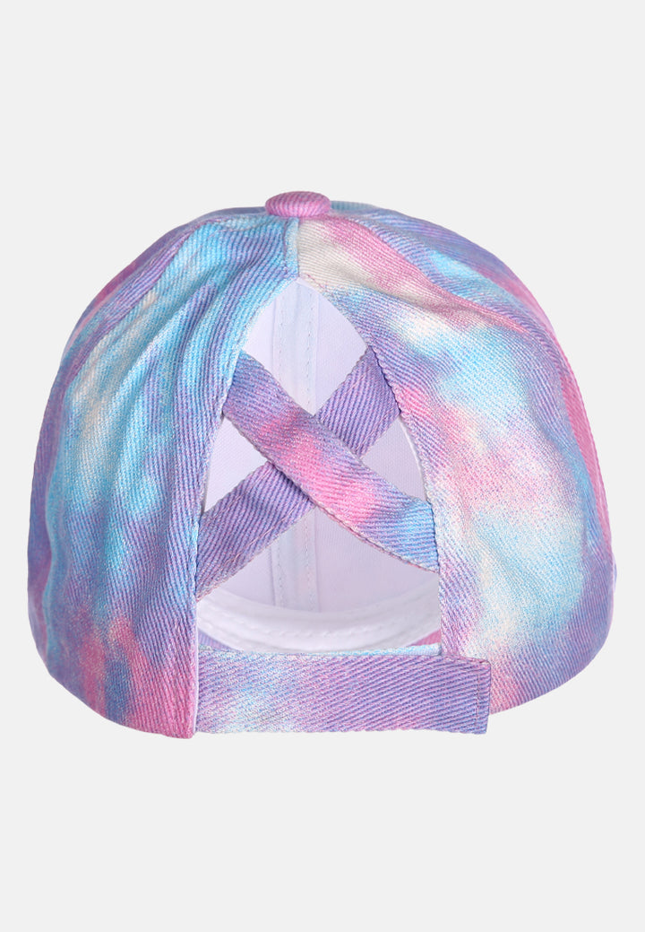 tie dye baseball cap#color_purple