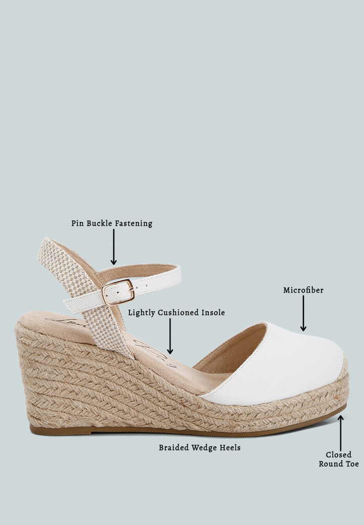 trand wedge espadrille sandals#color_white