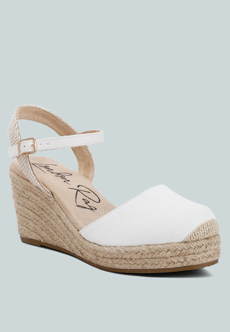 trand wedge espadrille sandals#color_white