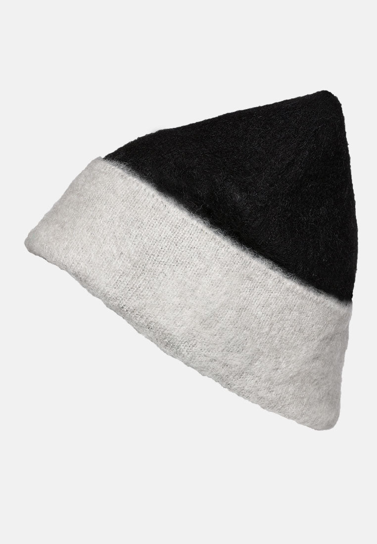 two-toned beanie#color_black