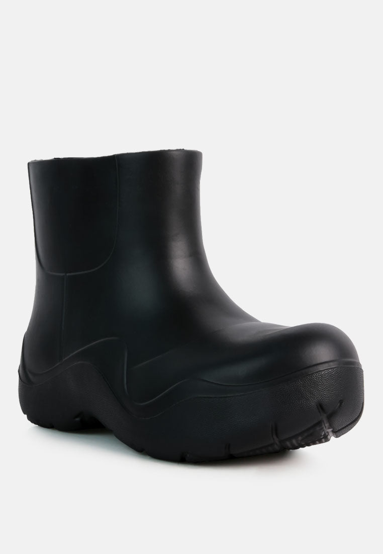 two tango gummy chelsea rainboots#color_black
