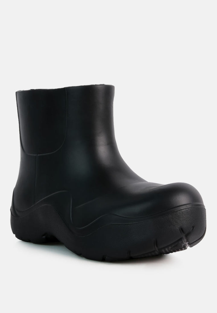 two tango gummy chelsea rainboots#color_black