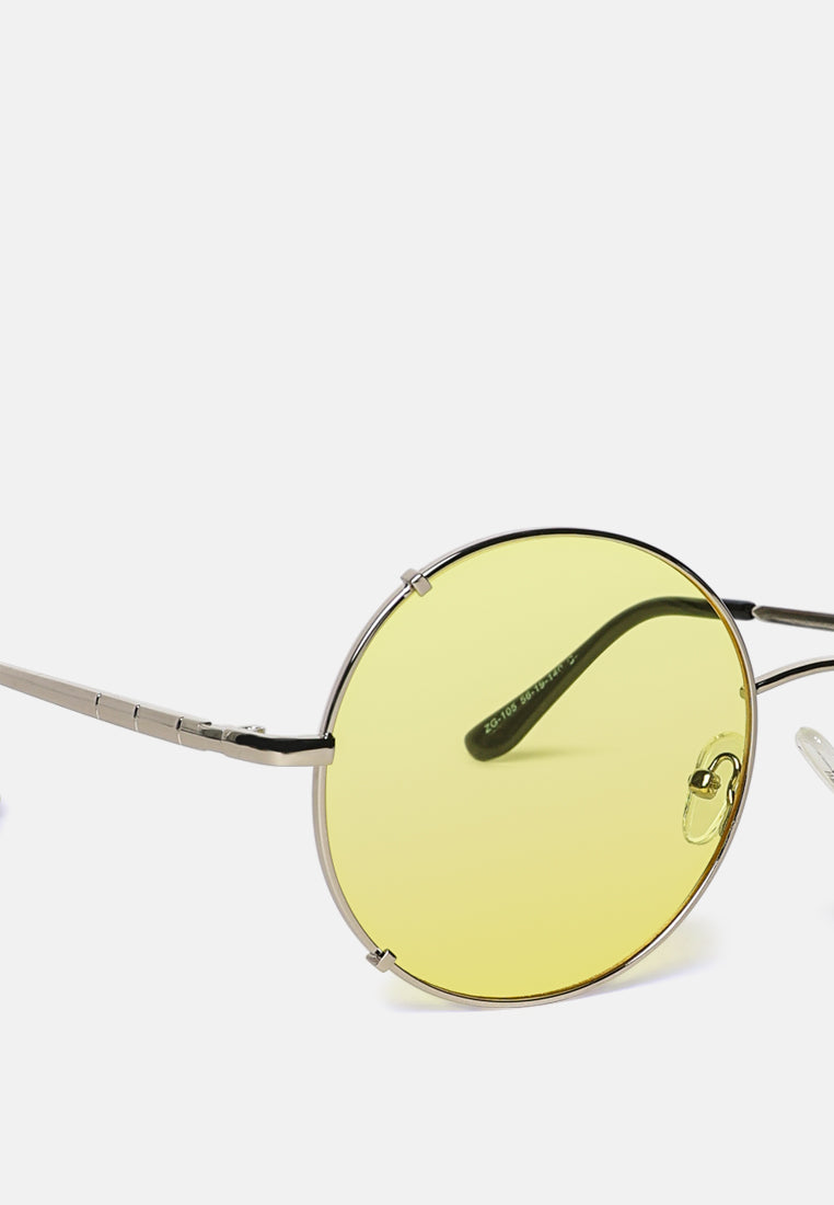 uber cool tinted round sunglasses#color_yellow