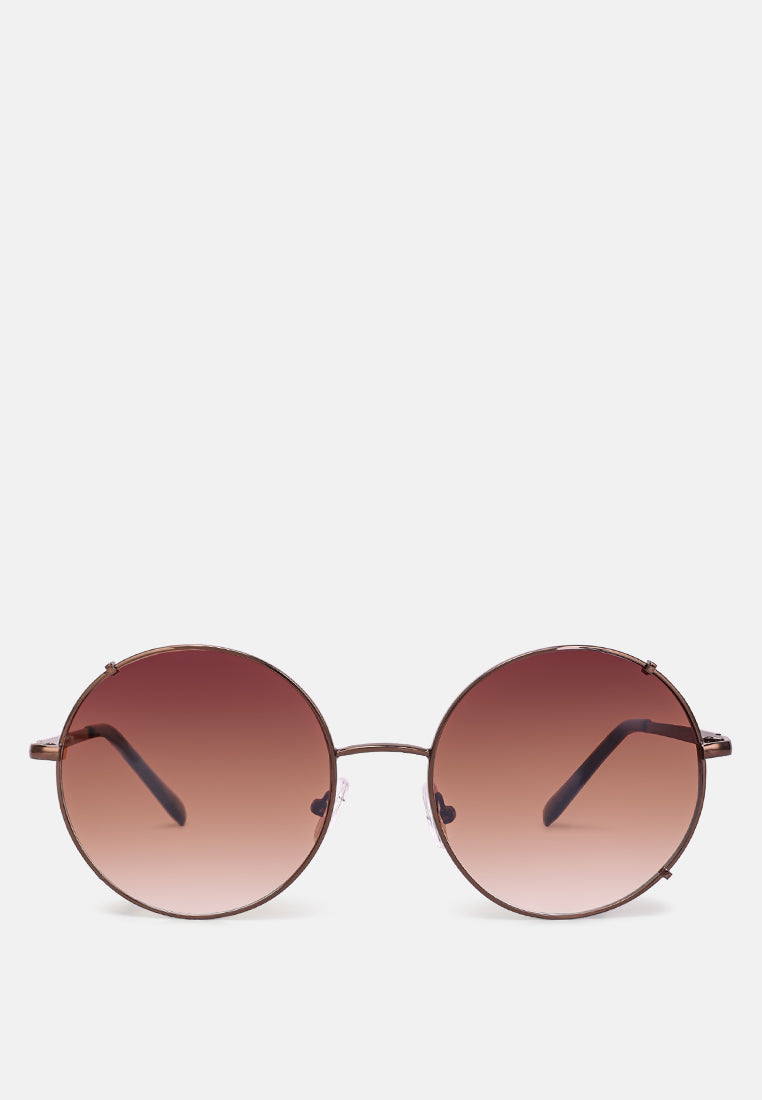uber cool tinted round sunglasses#color_brown