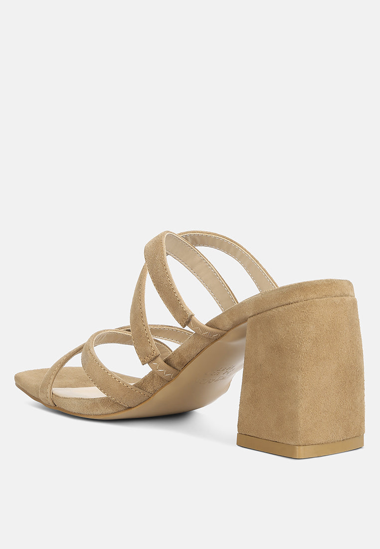 valentina strappy casual block heel sandals by ruw#color_tan