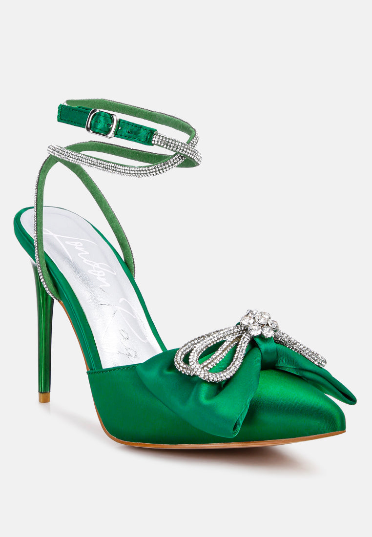 Shop Steve Madden Women's Embellished Stiletto Heel Sandals with Ankle  Strap Online | Splash UAE