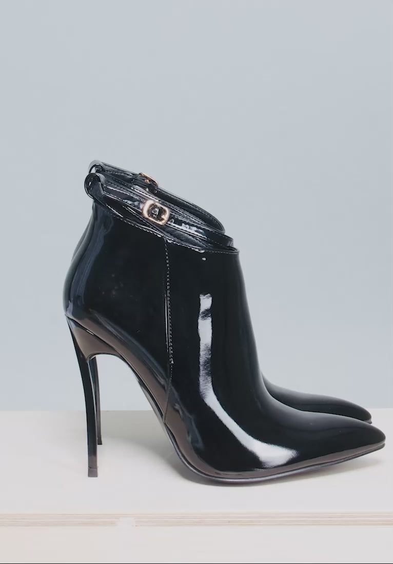 love potion pointed toe high heeled ankle boots#color_burgundy