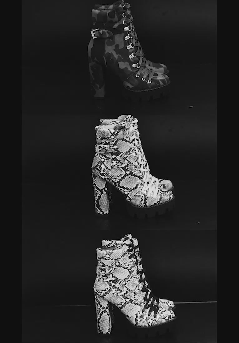 palmetto snake print ankle boots#color_black