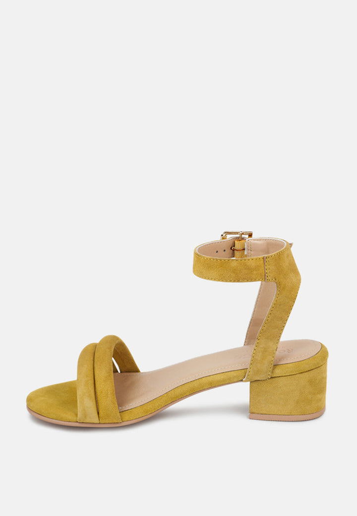 amelia minimalist block heel sandal#color_mustard