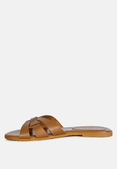 aris strappy slip-on sandal#color_tan