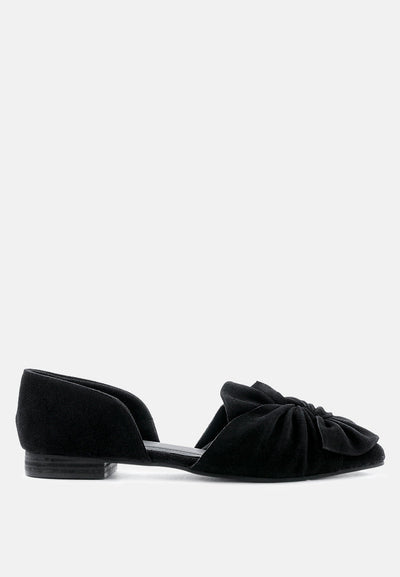 baako knotted shoe#color_black
