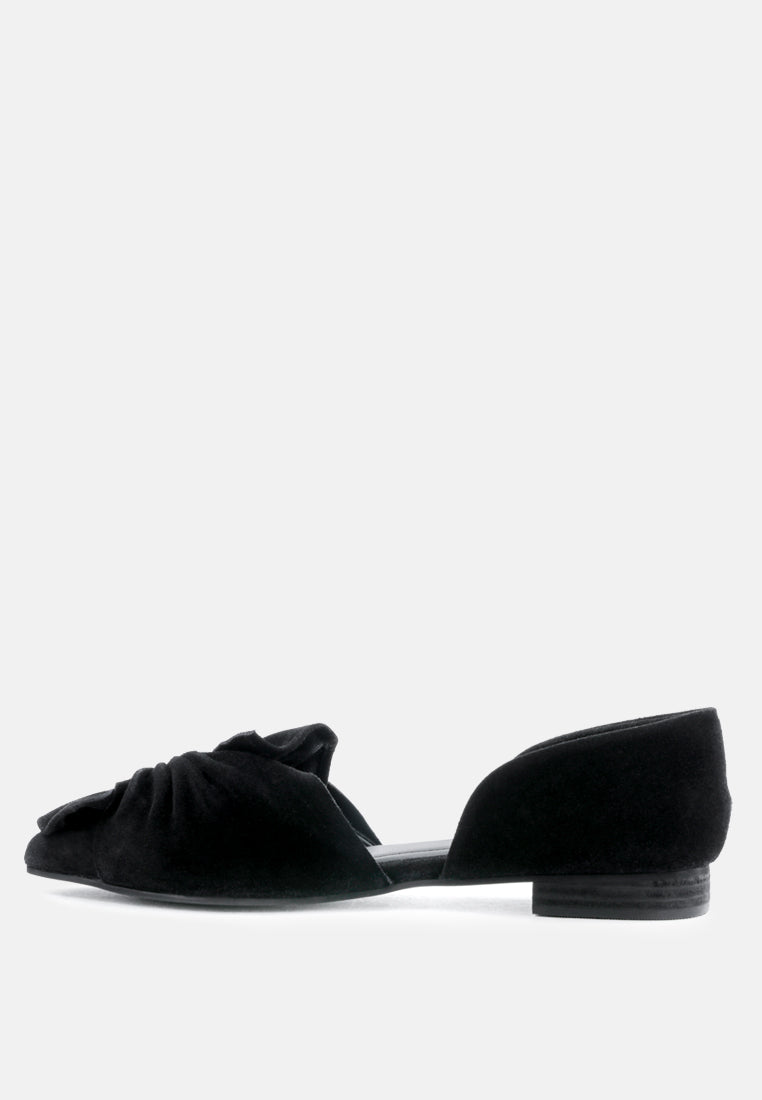 baako knotted shoe#color_black