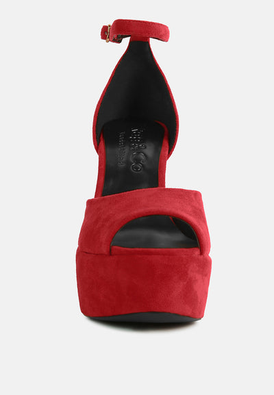 beaty high block heeled diamante stud sandals#color_red