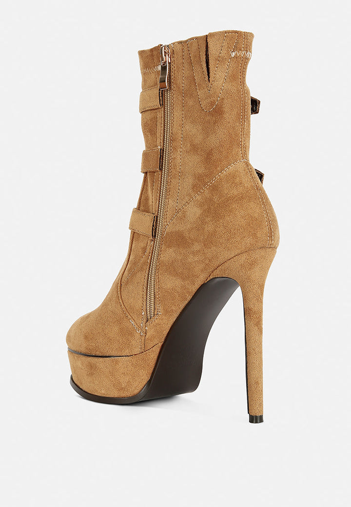 beaux high platform stiletto ankle boots by ruw#color_tan