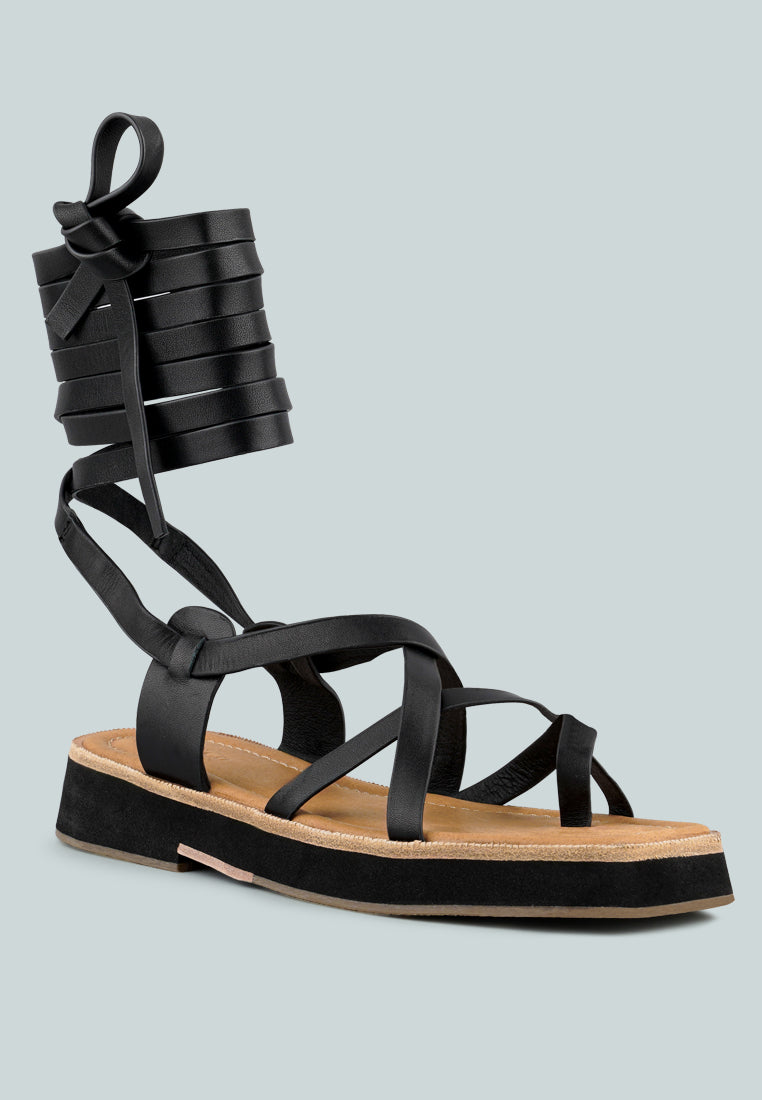 bledel lace up square toe gladiator sandals#color_black