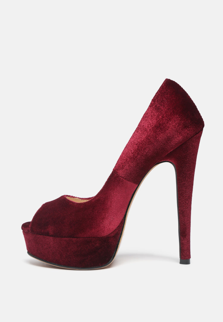brielle peep toe stiletto sandals#color_burgundy