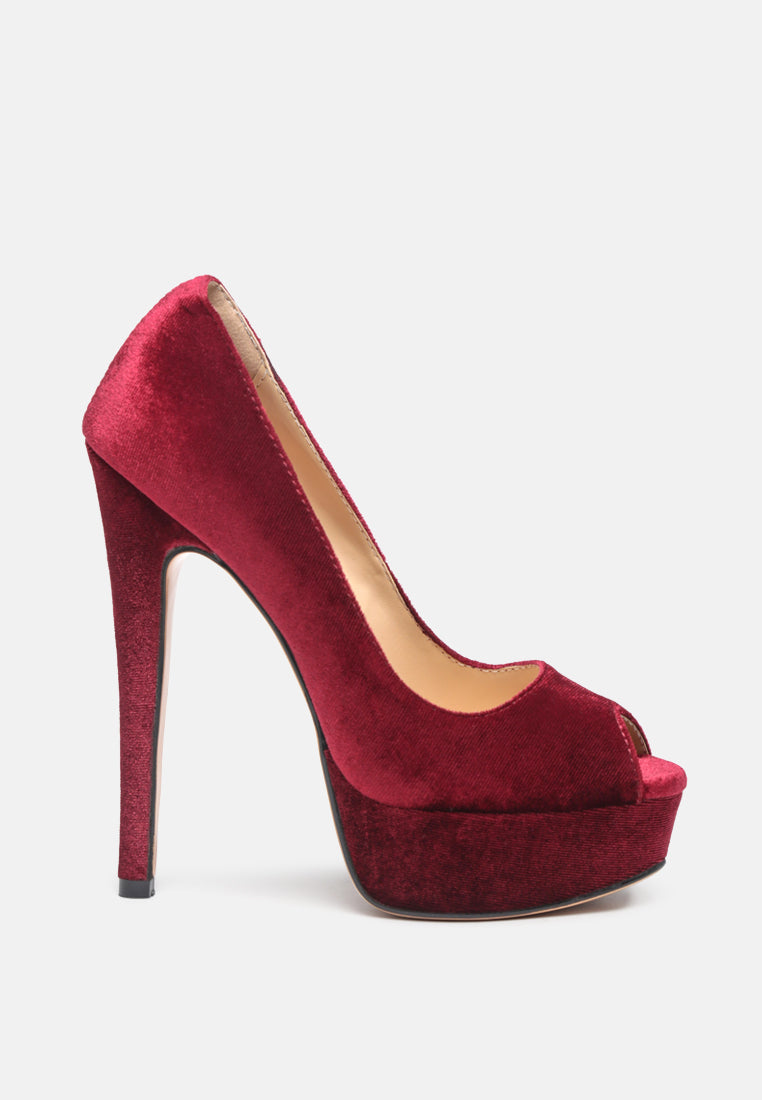 brielle peep toe stiletto sandals by ruw#color_burgundy