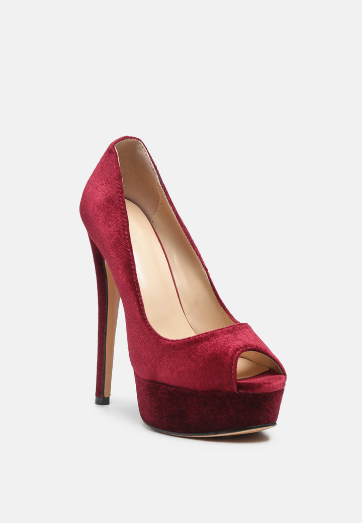 brielle peep toe stiletto sandals by ruw#color_burgundy