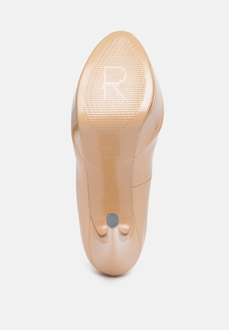 brielle peep toe stiletto sandals by ruw#color_latte