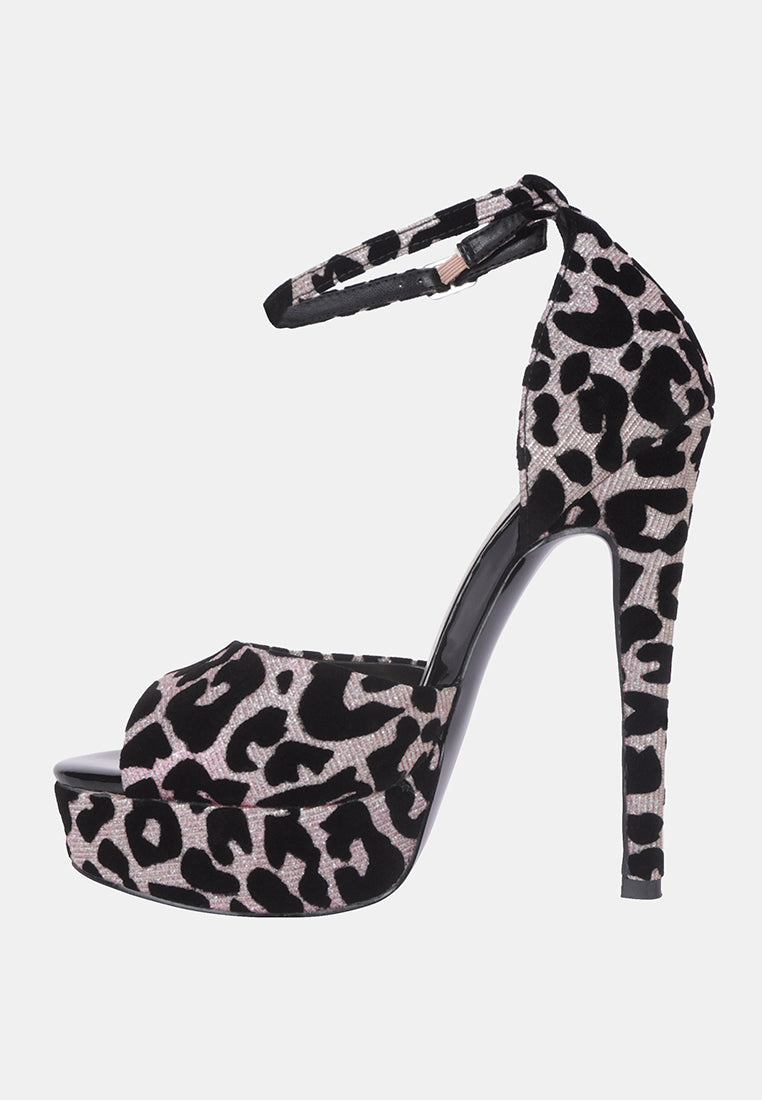 brigitte leopard print peep toe stiletto sandal by ruw#color_pink