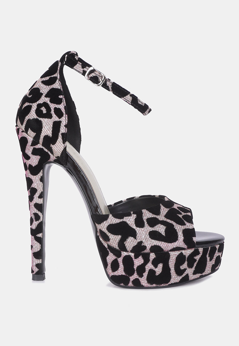 brigitte leopard print peep toe stiletto sandal by ruw#color_pink
