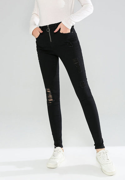 distressed denim jeans#color_black