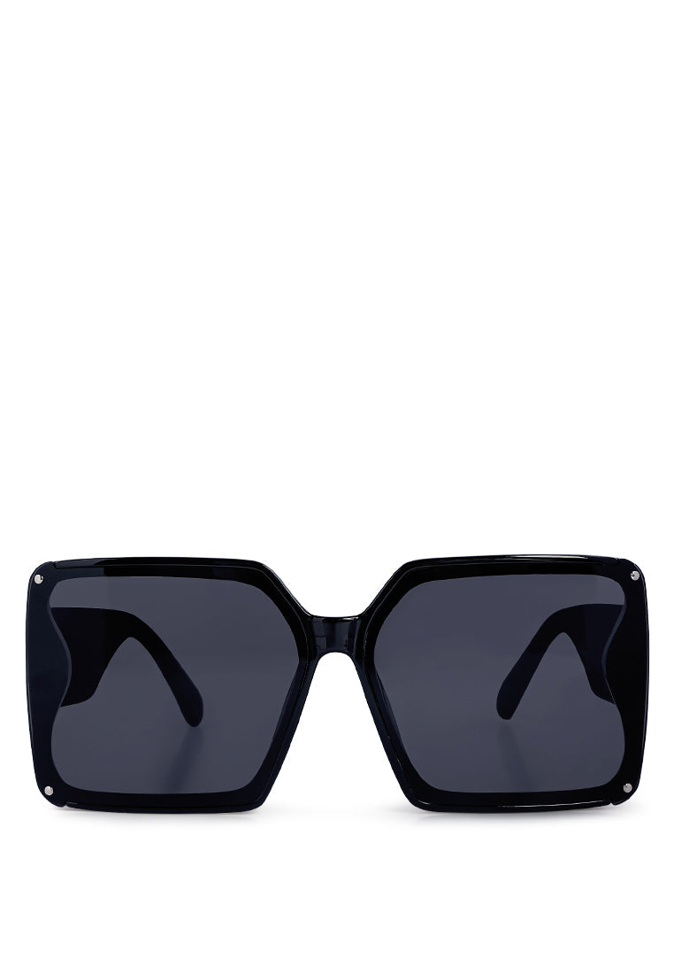 bold square sunglasses#color_black