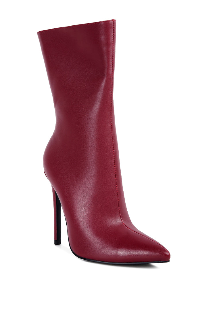 micah pointed toe stiletto high ankle boots by ruw#color_burgundy