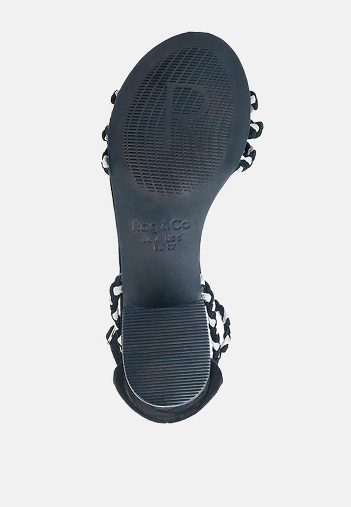 candance block heel sandal by ruw#color_black