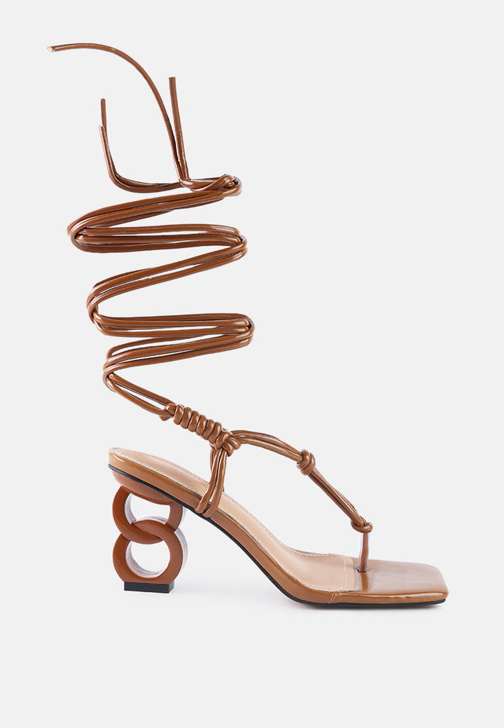 cassino strappy lace up sandals by ruw#color_mocca