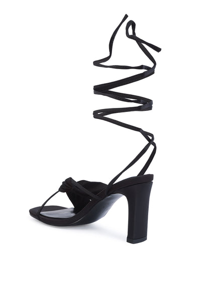 chasm ruched satin tie up block heeled sandals#color_black