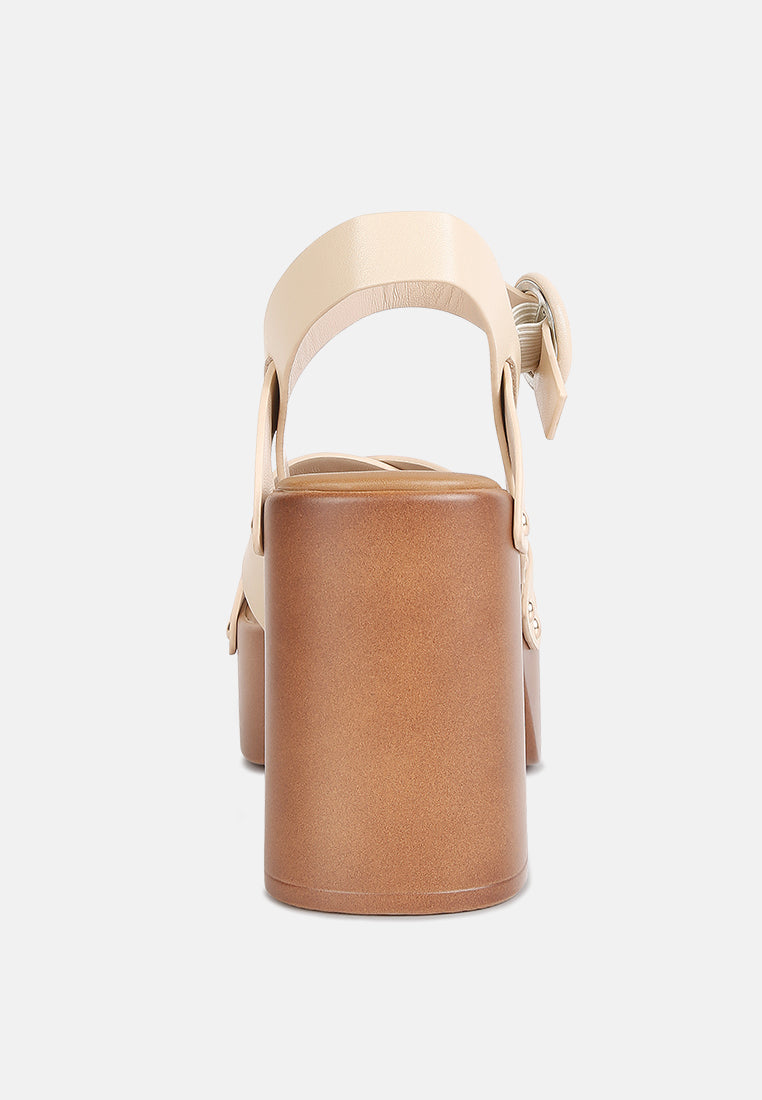cristina cross strap embellished heels by ruw#color_beige