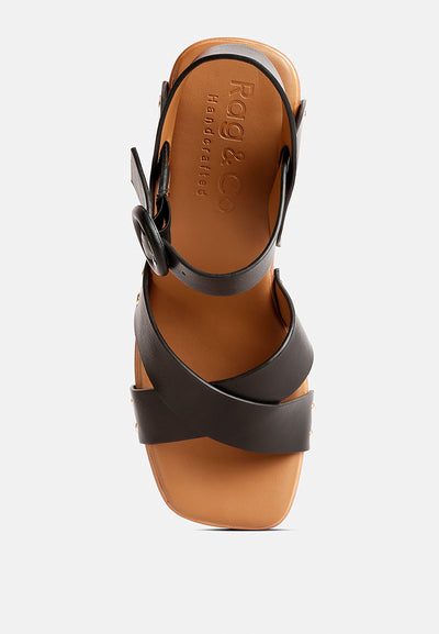 cristina cross strap embellished heels#color_black