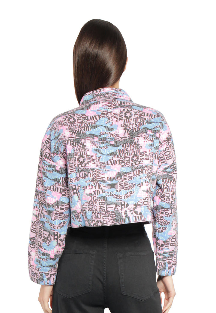 cool print denim jacket#color_camo