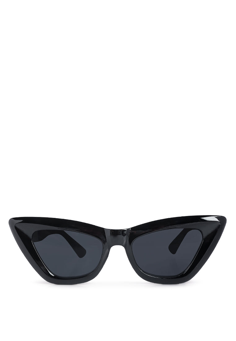 cat-eye sunglasses#color_black-grey