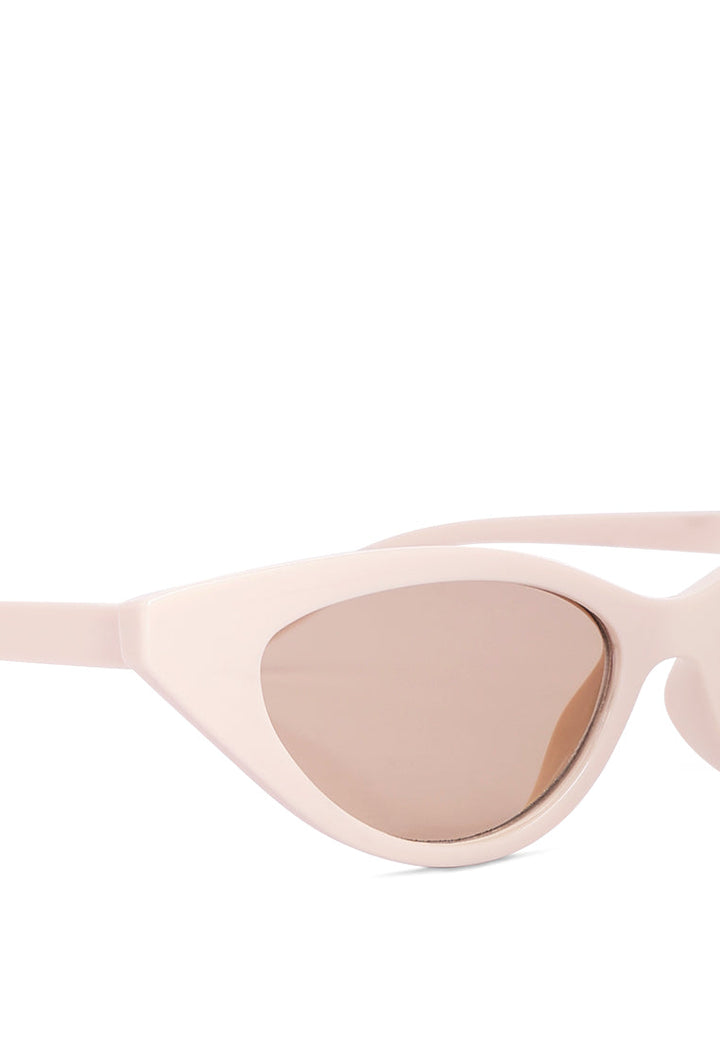 cat eye sunglasses#color_beige