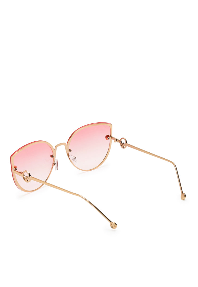 cateye sunglasses#color_pink