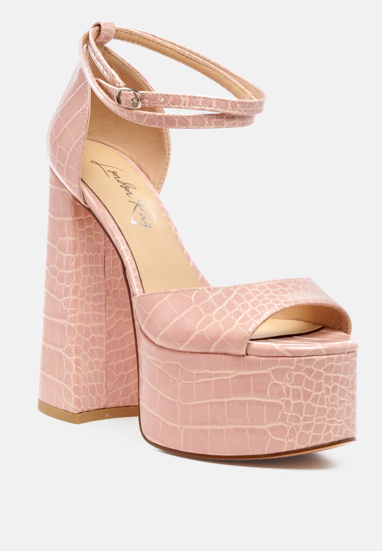 alice croc platform heeled sandals by ruw#color_blush