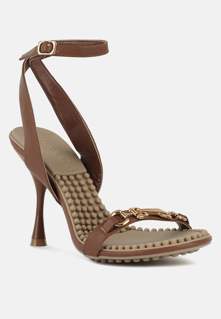 daenerys mid heeled sandals by ruw#color_mocca