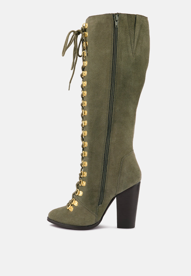 street-slay antique heeled calf boot#color_olive